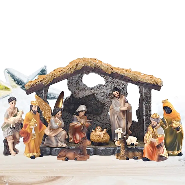 Presepe Decorativo di Natale