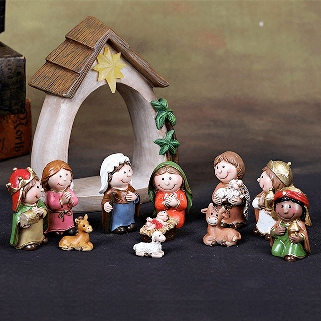 La Nascita di Cristo - Set Educativo di Presepe di Natale