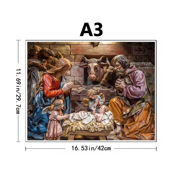 Puzzle di Natale - La Sacra Famiglia